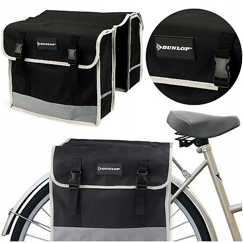 Багажна велосумка Dunlop 26L Чорний (S417400 black)