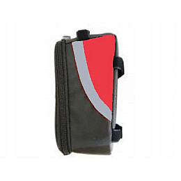 Велосумка Sunlight на руль Черный/Красный (S1471S red)