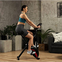 Велотренажер Hop-Sport HS-3020X Quest X-Bike Чорно-червоний