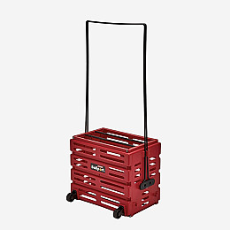 Корзина для тенниса Unique Ballport Deluxe-long Handles 80 Красный