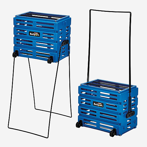 Корзина для тенниса Unique Ballport Deluxe-long Handles 80 Голубой