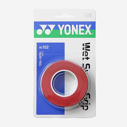 Намотки Yonex AC102-3 Super Grap Красный 3 шт