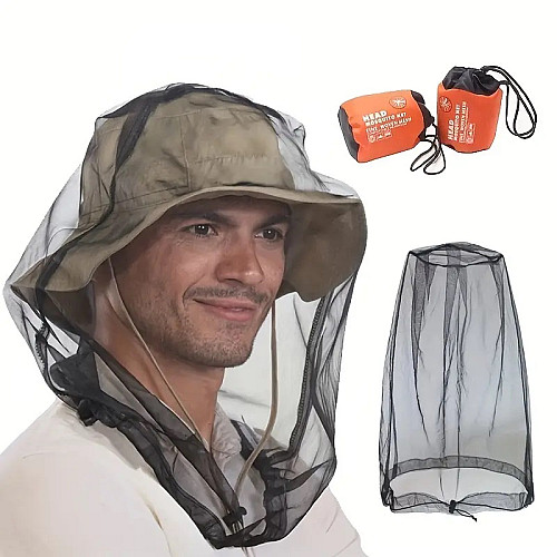 Сітка від комарів на голову Mosquito NET (051016)
