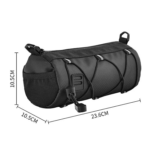 Сумка велосипедная на руль No Brand bike Frame Bag №2 Черный