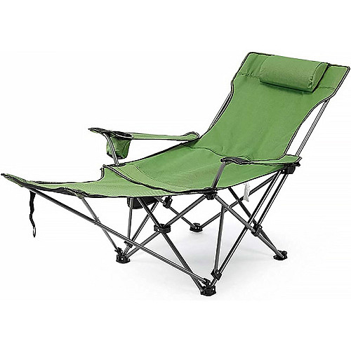Розкладне крісло шезлонг Lesko SW233-1 Зелений (9806-76006)
