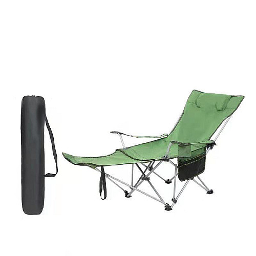 Розкладне крісло шезлонг Lesko SW233-1 Зелений (9806-76006)