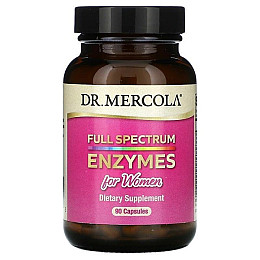 Пробіотик Dr. Mercola Full Spectrum Enzymes for Women 90 капсул