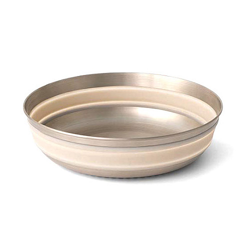 Миска складна Sea to Summit Detour Stainless Steel Collapsible Bowl 665 мл Сіро-рожевий (STS ACK039011-051802)