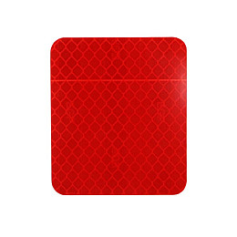 Светоотражаюча наклейка на заднє крило для електро-самоката UKC 66х57 мм Xiaomi Pro 2 Red