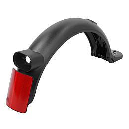 Светоотражающая наклейка на заднее крыло для электро-самоката UKC 66х57 мм Xiaomi Pro 2 Red