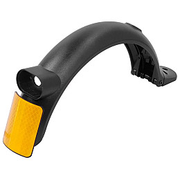 Светоотражающая наклейка на заднее крыло для электро-самоката UKC 66х57 мм Xiaomi Pro 2 Yellow