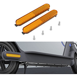 Светоотражающее крепление на заднее крыло UKC для електросамоката Xiaomi Pro 2 Желтый