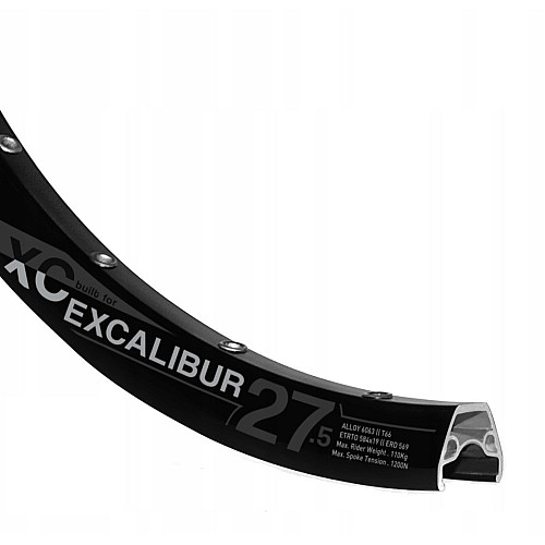 Обод Rodi Excalibur XC 27.5 X 19 мм 32 шп Черный (Rodi-27.5-19)
