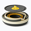 Набір посуду Sea to Summit Frontier UL Collapsible Kettle Cook Set 3 шт Різнокольоровий (STS ACK025031-122102)
