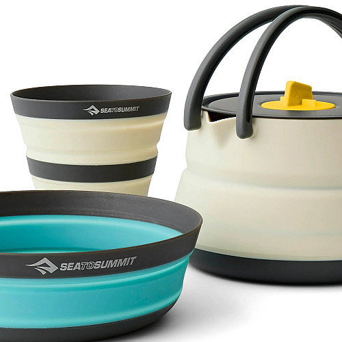 Набір посуду Sea to Summit Frontier UL Collapsible Kettle Cook Set 3 шт Різнокольоровий (STS ACK025031-122102)