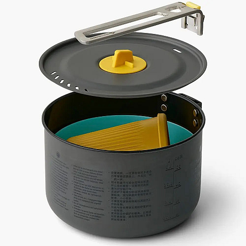 Набір посуду Sea to Summit Frontier UL One Pot Cook Set S 3 шт Різнокольоровий (STS ACK027031-122104)