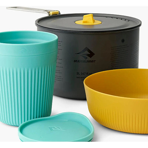 Набор посуды Sea to Summit Frontier UL One Pot Cook Set М 3 шт Разноцветный (STS ACK027031-122105)