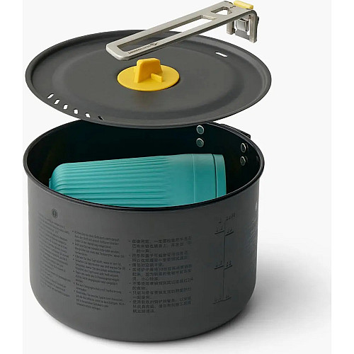 Набор посуды Sea to Summit Frontier UL One Pot Cook Set М 3 шт Разноцветный (STS ACK027031-122105)