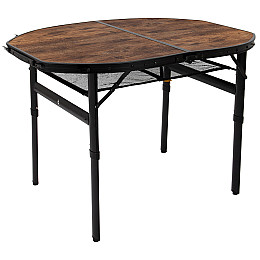 Стол Bo-Camp Woodbine Oval 100x70 см Темно-коричневый (DAS302783)