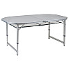 Стол Bo-Camp Premium Oval 150x80 см Серый (DAS302787)