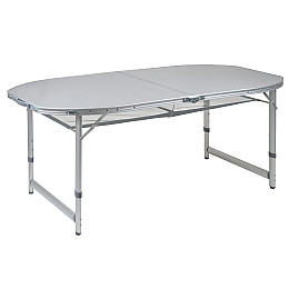 Стол Bo-Camp Premium Oval 150x80 см Серый (DAS302787)