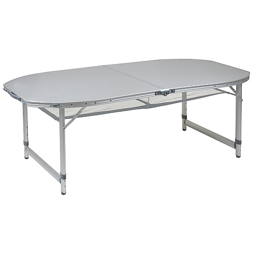 Стол Bo-Camp Premium Oval 150x80 см Серый (DAS302787)