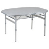 Стол Bo-Camp Premium Oval 120x80 см Серый (DAS302789)