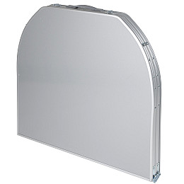 Стол Bo-Camp Premium Oval 120x80 см Сірий (DAS302789)