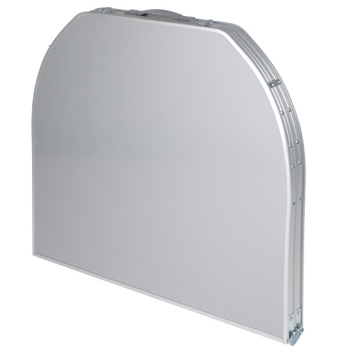 Стол Bo-Camp Premium Oval 120x80 см Серый (DAS302789)