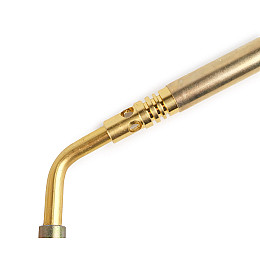 Газова пальник металева з тонким соплом Polax 1,65 кВ 1300°C (32-041)