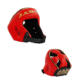 Шлем для каратэ JAB Один розмір Червоний (17372)