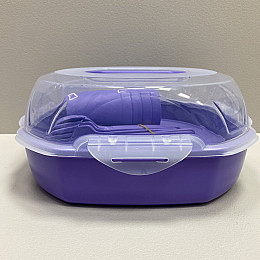 Набір для пікніка на 4 особи 21 предмет Ucsan Plastik M-761 фіолетовий