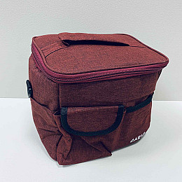 Термосумка 23х18х20 см Stenson R27304 красная