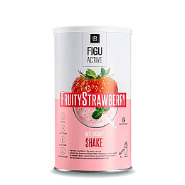 Растворимый коктейль для контроля веса со вкусом клубники Fruity Strawberry LR Figu Active 496 г (81241)