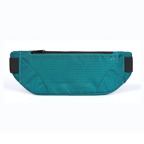 Сумка для бега и спорта на пояс RunningBag Влагозащитная 32х11 см Blue (Н051078)