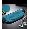 Сумка для бега и спорта на пояс RunningBag Влагозащитная 32х11 см Blue (Н051078)