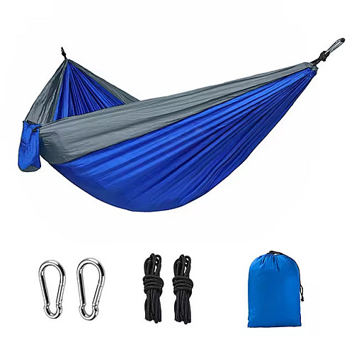 Гамак туристичний підвісний RIAS 230х90 см з чохлом Grey-Blue