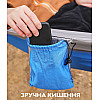 Гамак туристичний підвісний RIAS 230х90 см з чохлом Grey-Blue