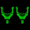 Держатель Toply 2024 для удочки Fluorescent Green