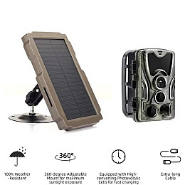 Сонячна зарядка з акумулятором Suntek 3000 мАг для фотопасток (101074)