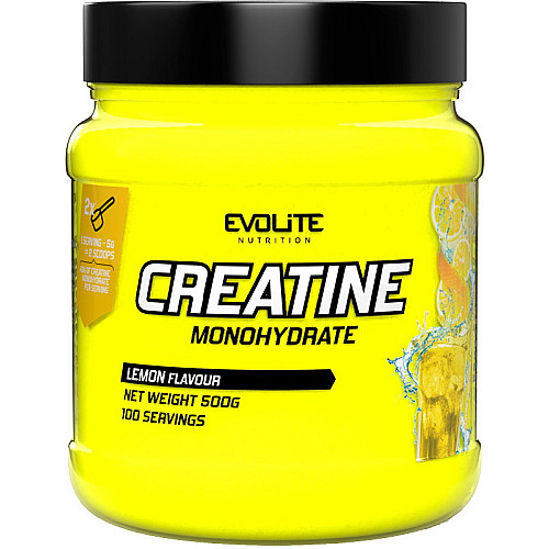 Креатин Evolite Nutrition Creatine Monohydrate Lemon 500 г (27456)