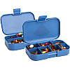 Таблетница SmartShake Pill Box Organizer DC Supermen 2 Pack 13x8 см Синий (25848)