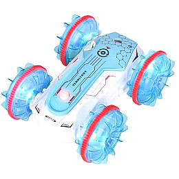 Машинка-амфибия Stunt Car 1841-2 с парогенератором и пультом ДУ Blue