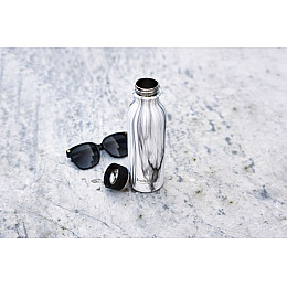 Бутилка для води SmartShake Bohtal Insulated Flask 600 мл Білий мармур (25390)