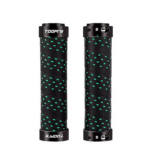 Грипсы Toopre PU Lock 130 мм Черно-зеленый (FHD-green)