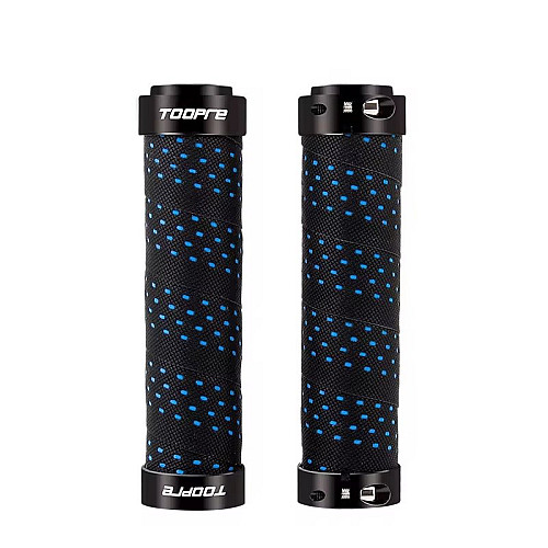 Грипси Toopre PU Lock 130 мм Чорно-синій (FHD-blue)