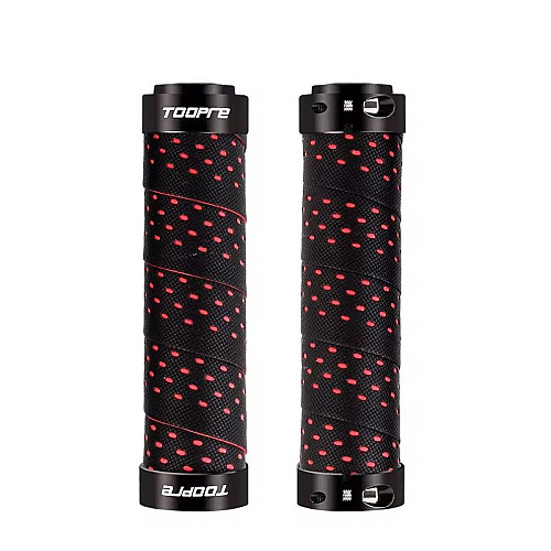 Грипсы Toopre PU Lock 130 мм Черно-красный (FHD-red)