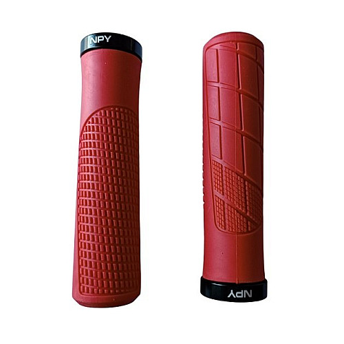 Грипси NPY Anti-Skid Lock прямі 130мм Червоний (npy-red-1)