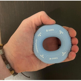 Эспандер кистевой PowerPlay PP-4331 Hand Grip Light 10-15-20 кг Голубой