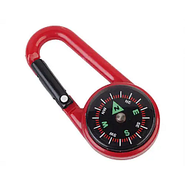Компас-карабін Munkees DC27T Red (16593-hbr)
